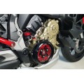Magnesium Clutch Side Case Kit for Clear Wet Clutch Cover for the Ducati Multistrada V4 (all)